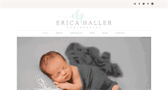 Desktop Screenshot of ericahallerphotography.com